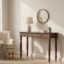 Aparador Rústico 100% Madeira Maciça com 2 Gavetas para Decoração Sala ou Hall Linha Rubi Aparador Rústico 100% Madeira Maciça com 2 Gavetas para Decoração Sala ou Hall Linha Rubi