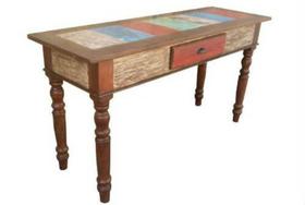 Aparador Rústico Colonial Colorato em Madeira de Demolição - Cód 1380