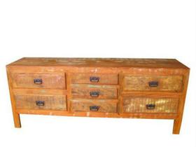 Aparador Rústico Hera Em Madeira De Demolição - Cód 1241