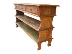 Aparador Rústico Valença em Madeira de Demolição - Cód 1243