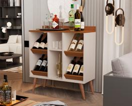 Aparador Sala Adega Bar Tesla Várias Cores - MJM Casa dos Móveis