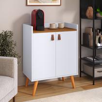 Aparador Sala De Estar Retrô Buffet Cantinho Do Café Hall De Entrada Luana 2 Portas Outlet Plus