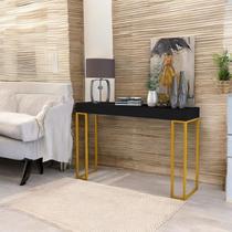 Aparador Sala Hotel 1,20mt Mdf 100%MDF Planalto Pés De Ferro