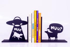 Aparador suporte de Livros vaca e ovini em MDF decorativo - MISTER