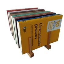 aparador suporte expositor bambu de livros revistas cadernos - Topchef