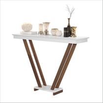 Aparador Supreme Pés de Eucalipto Maciço Invertido Branco Móveis Decor - Ofertamo