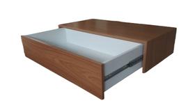 Aparador Suspenso Mdf Freijó Com Gaveta 70x30x10 Aparador Suspenso Mdf Freijó Com Gaveta 70x30x10