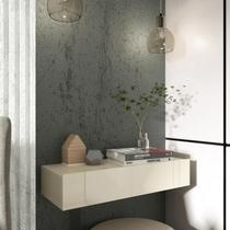 Aparador Suspenso Nicho Sala 1 Gaveta 080 Nobre Off White - Rede Móveis