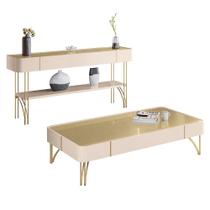 Aparador Vivant e Mesa de Centro Cadenza - HB Móveis Aparador Vivant e Mesa de Centro Cadenza - HB Móveis