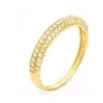 Aparadore De Alianças Zircônias Florenzza Em Ouro 18k Aparadore De Alianças Zircônias Florenzza Em Ouro 18k