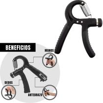 Aparelho Ajustável Para Treinos De Força Handgrip Cor Preto