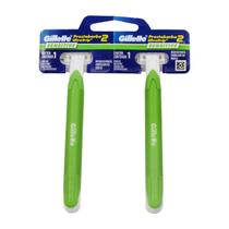 Aparelho Barbeador Gillete Prestobarba UltraGrip Sensitive 2 Verde Com 2 Unidades