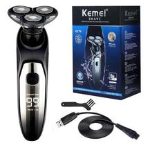 Aparelho Barbear Máquina Barbeador Shave Rotações Kemei 1524 Aparelho Barbear Máquina Barbeador Shave Rotações Kemei 1524