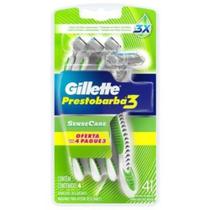 Aparelho Barbear Prestobarba-3 Sensecare Leve 4 Unidades Pague 3 Unidades