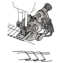 Aparelho Calcador Ruffler para Reta Industrial - para fazer pregas e franzidos em Maquina de Costura reta industrial - MMK