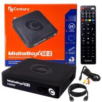 Aparelho Century Midiabox HDTV com SAT HD e Nova Parabólica