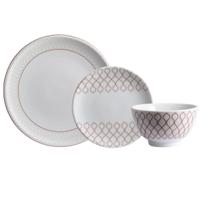 Aparelho Com Bowl 18 Peças Porcelana Schmidt - Dec. Jericoacoara 2401 Aparelho Com Bowl 18 Peças Porcelana Schmidt - Dec. Jericoacoara 2401