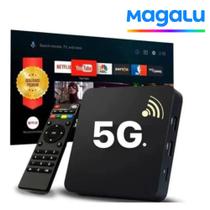 Aparelho Conversor Digital em Tv Smart. Android 11.1 4K 5G