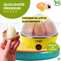 Aparelho Cozedor 110V Panela Elétrica à Vapor Cozinhar Vapor Ovo Cozido Frito Omelete Multi Funções 7 Ovos