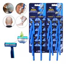 Aparelho De Barbear 3 Lâminas Com Fita Lubrificante Sharpex 3 C/ 24 Unidades