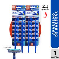 Aparelho de barbear 3l c/24 sq4105