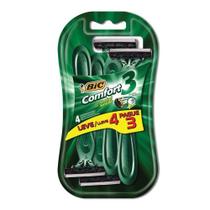 Aparelho De Barbear Bic Comfort 3 Sensível Leve 4 Pague 3 Aparelho De Barbear Bic Comfort 3 Sensível Leve 4 Pague 3