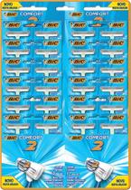 Aparelho De Barbear Bic Comfort C/2 LAM Cartela C/24 - BIC Aparelho De Barbear Bic Comfort C/2 LAM Cartela C/24 - BIC