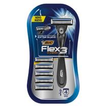 Aparelho De Barbear Bic Flex 3 Hybrid + 5 Cargas