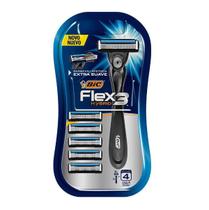 Aparelho de Barbear BIC Flex 3 Hybrid Premium + 5 cargas - BIC AMAZONIA