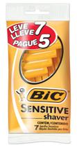 Aparelho De Barbear Bic Sensitive Leve 7, Pague 5 Aparelho De Barbear Bic Sensitive Leve 7, Pague 5