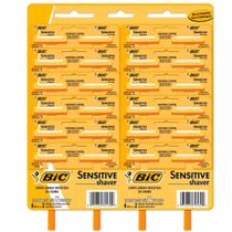 Aparelho de Barbear Bic Sensitive Shaver - Cartela 12x2 unidades Aparelho de Barbear Bic Sensitive Shaver - Cartela 12x2 unidades