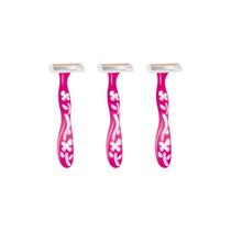 Aparelho De Barbear Bic Soleil Rosa-Kit C/3Un