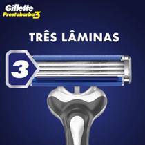 Aparelho de Barbear Descartável Gillette Prestobarba3 c/ 2 Unidades Aparelho de Barbear Descartável Gillette Prestobarba3 c/ 2 Unidades