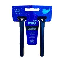 Aparelho de Barbear Descartável Mió 2 Lâminas com 2 Unidades