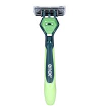 Aparelho De Barbear Enox Cross 3 C/ 1 Cabo + 5 Cartuchos