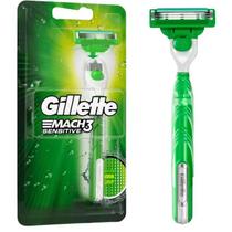 Aparelho De Barbear Gillette Mach3 Acqua-Grip Sensitive