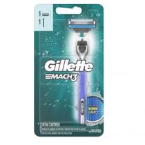 Aparelho de Barbear Gillette Mach3 Recarregável com Cabo Acqua-Grip