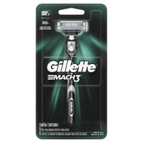 Aparelho de Barbear Gillette Mach3 Regular + 1 Carga - Mach 3