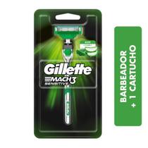 Aparelho de Barbear Gillette Mach3 Sensitive 1 unidade