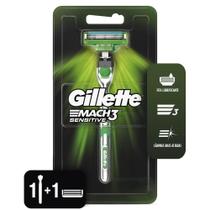 Aparelho de Barbear Gillette Mach3 Sensitive