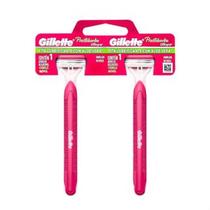 Aparelho de Barbear Gillette Presto Ultragrip Móvel Feminino com 2 unidades