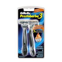 Aparelho De Barbear Gillette Prestobarba 3 Com 2 Unidades