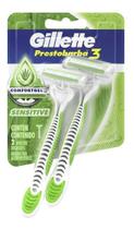 Aparelho de Barbear Gillette Prestobarba 3 Sensitive Aloe