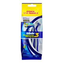 Aparelho de Barbear Gillette Prestobarba 3 Ultragrip Leve 4 Pague 3 Aparelho de Barbear Gillette Prestobarba 3 Ultragrip Leve 4 Pague 3