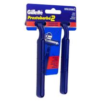 Aparelho de Barbear Gillette Prestobarba Regular 2 unidades - P&G Aparelho de Barbear Gillette Prestobarba Regular 2 unidades - P&G