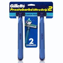 Aparelho de Barbear Gillette Prestobarba Ultragrip 2 Unidades