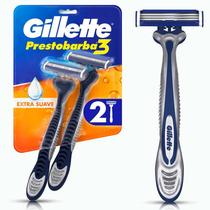 Aparelho de Barbear Gillette Prestobarba3 com 2 Unidades Aparelho de Barbear Gillette Prestobarba3 com 2 Unidades