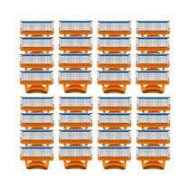 Aparelho De Barbear Manual De 5 Camadas Com 4 Cabeçotes Substituíveis Lâmina De Alta Qualidade Cabo