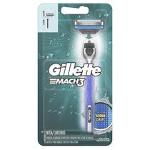 Aparelho de Barbear Masculino Gillette Mach3 Sensitive-Acqua - GILETTE