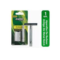 Aparelho De Barbear Metal Antigo Manual Retrô Lâmina Sekich